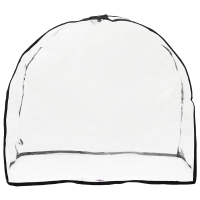 Produktbild för Djur barnvagnsoverdrag Transparent 66 x 35 x 59 cm PVC