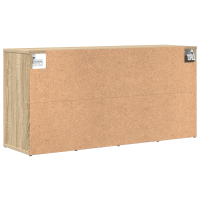 Produktbild för Skoskåp med hylla Sonoma-ek 103 x 30 x 51 cm Konstruerat trä
