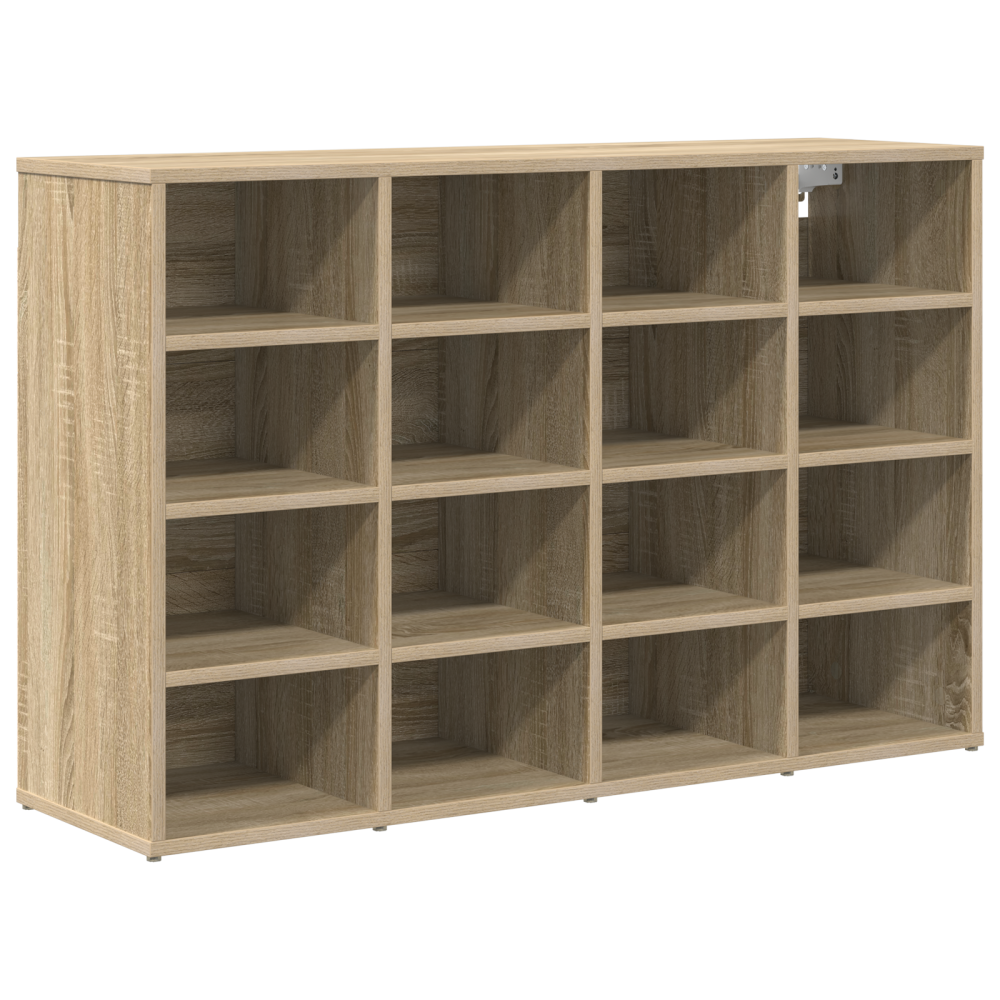 Produktbild för Skoskåp med hylla Sonoma-ek 103 x 30 x 67 cm Konstruerat trä