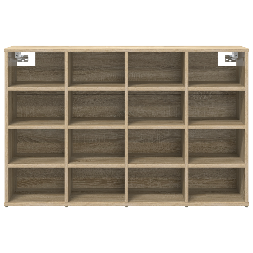 Produktbild för Skoskåp med hylla Sonoma-ek 103 x 30 x 67 cm Konstruerat trä