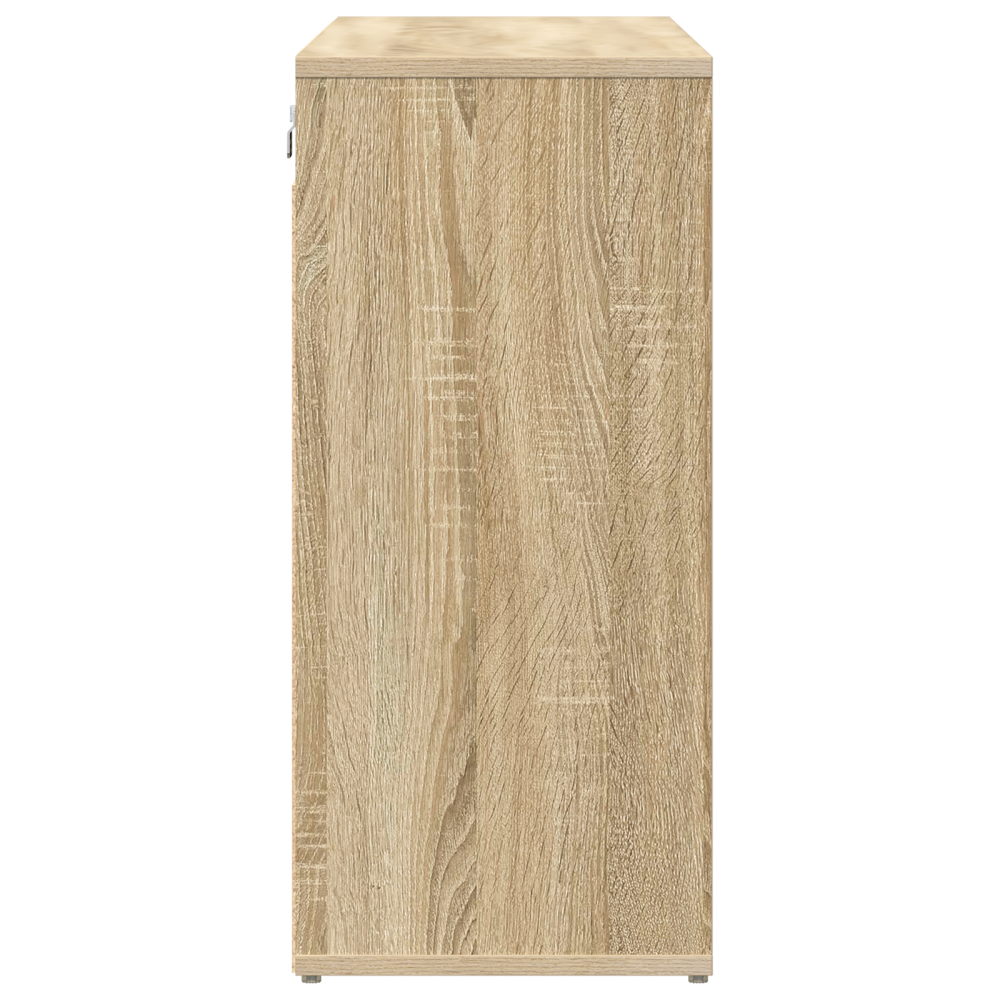 Produktbild för Skoskåp med hylla Sonoma-ek 103 x 30 x 67 cm Konstruerat trä
