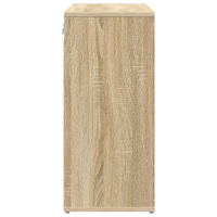 Produktbild för Skoskåp med hylla Sonoma-ek 103 x 30 x 67 cm Konstruerat trä