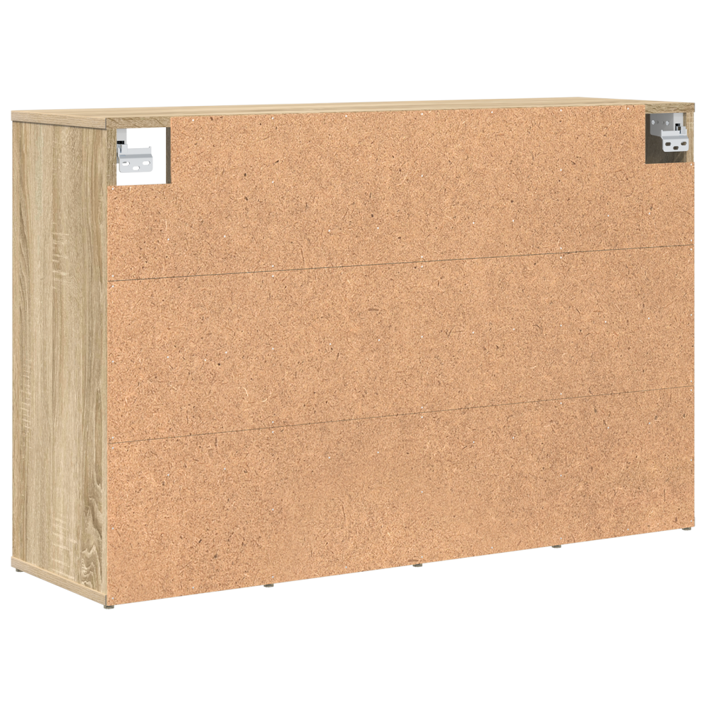 Produktbild för Skoskåp med hylla Sonoma-ek 103 x 30 x 67 cm Konstruerat trä