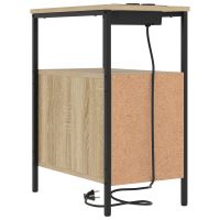Produktbild för Nattduksbord 2 pcs Sonoma-ek 30 x 48 x 61 cm Konstruerat trä