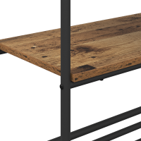 Produktbild för Klädhängare Gammalt trä 60 x 30 x 171 cm Konstruerat trä
