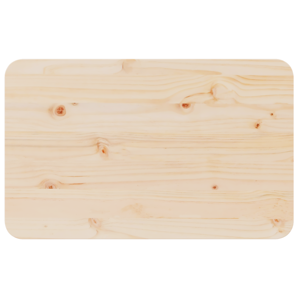 Produktbild för Kaffeebord Naturfärg 80 x 50 x 31 cm Massiv furu