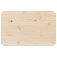 Produktbild för Kaffeebord Naturfärg 80 x 50 x 31 cm Massiv furu