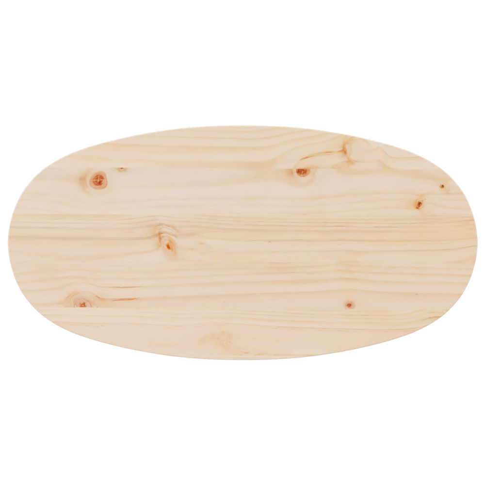 Produktbild för Kaffeebord Brun 80 x 40 x 35 cm Massiv furu