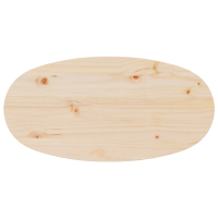 Produktbild för Kaffeebord Brun 80 x 40 x 35 cm Massiv furu