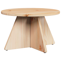 Produktbild för Kaffeebord 3 pcs Naturfärg
