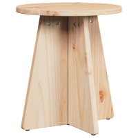 Produktbild för Kaffeebord 3 pcs Naturfärg
