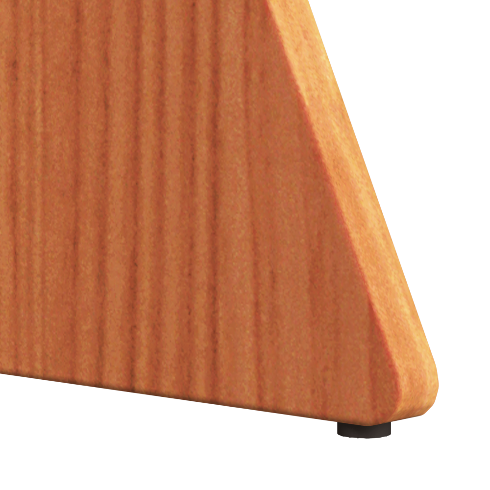 Produktbild för Kaffeebord 3 pcs Vaxbrun