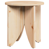 Produktbild för Kaffeebord 2 pcs Naturfärg