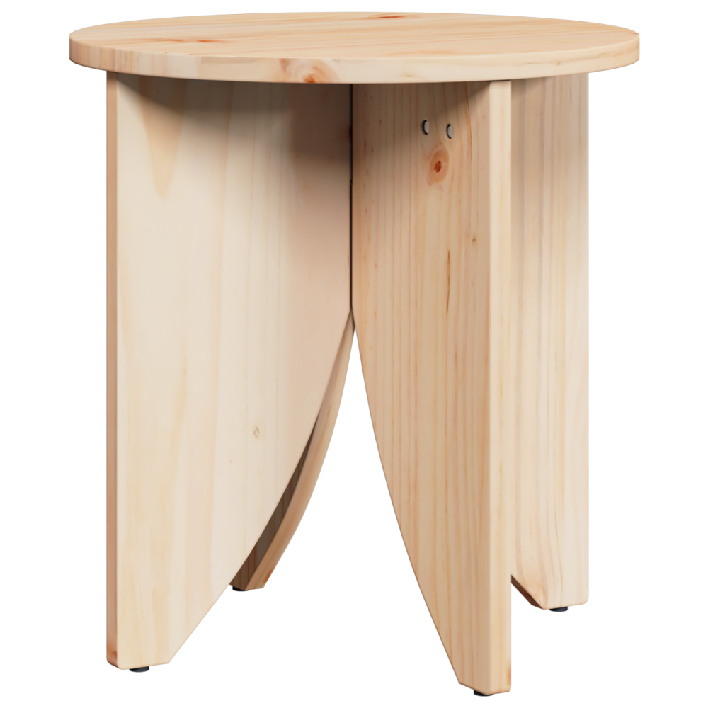 Produktbild för Kaffeebord 2 pcs Naturfärg