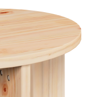 Produktbild för Kaffeebord 2 pcs Naturfärg