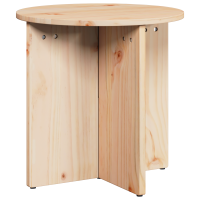 Produktbild för Kaffeebord 2 pcs Naturfärg