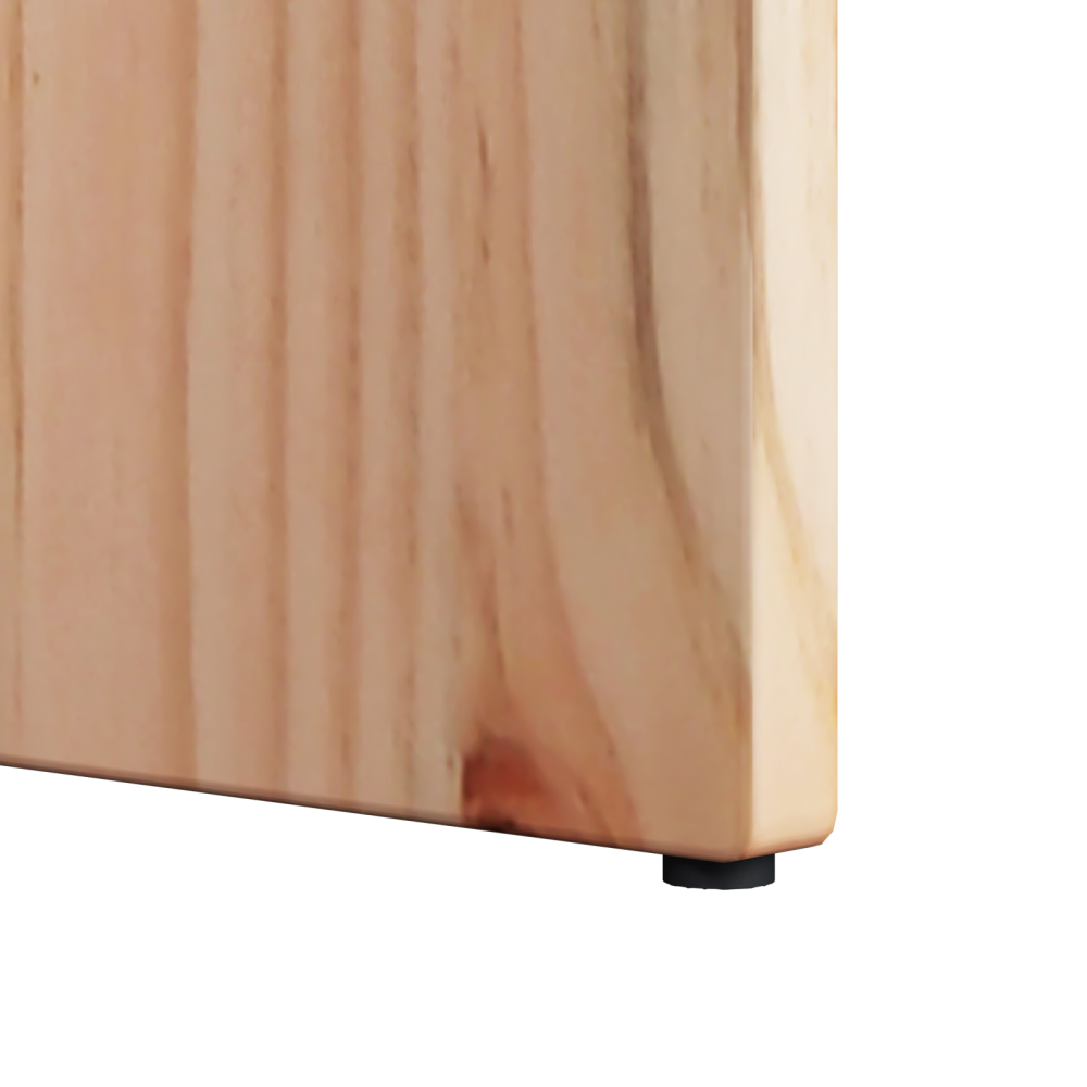 Produktbild för Kaffeebord 2 pcs Naturfärg