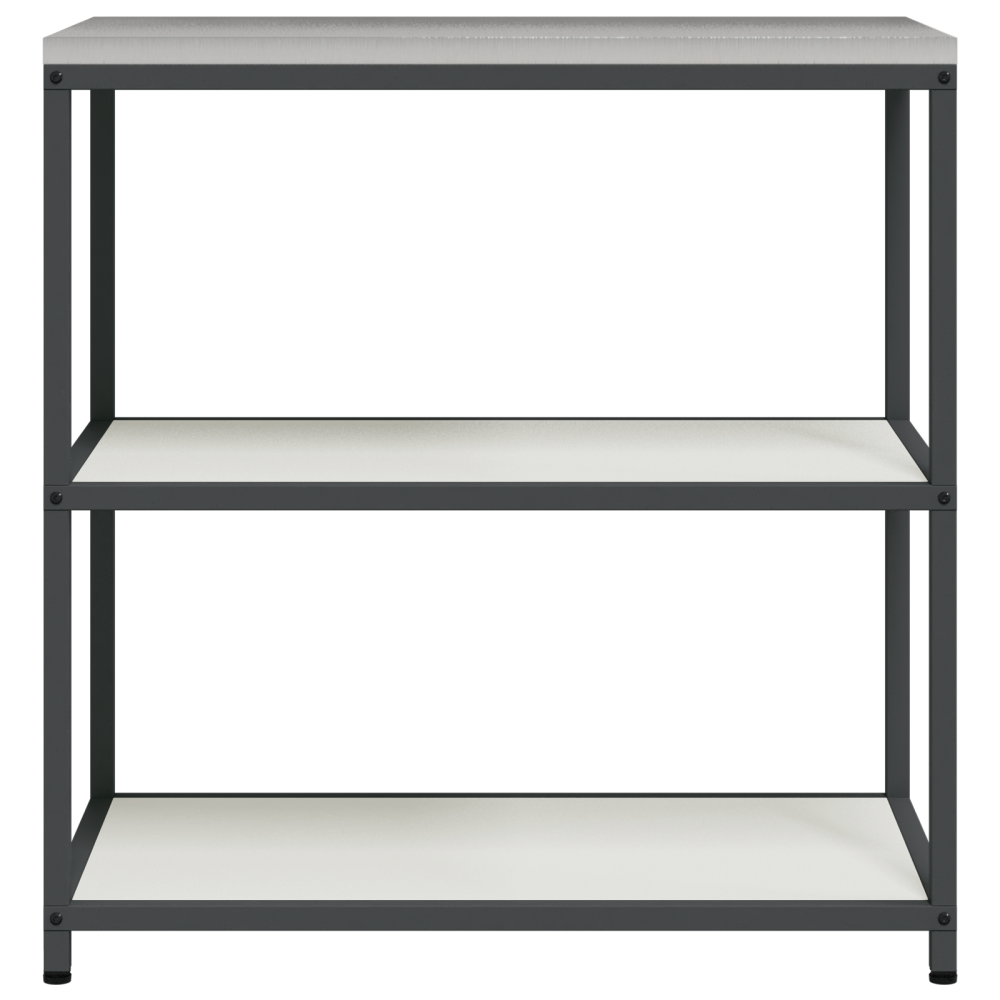 Produktbild för Köksförvaring HATTEM Vit 90 x 50 x 92 cm Stål