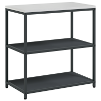 Produktbild för Köksförvaring HATTEM Antracit 90 x 50 x 92 cm Stål