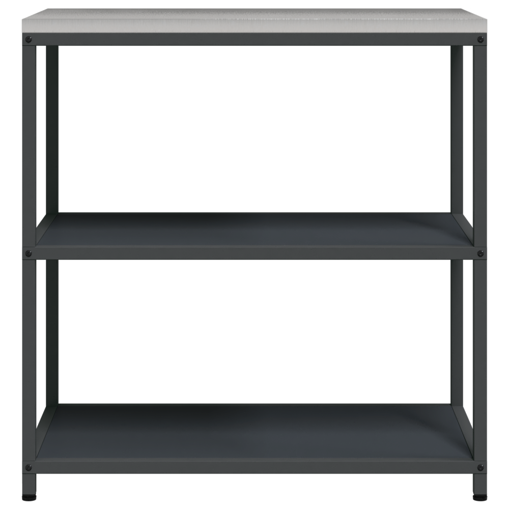 Produktbild för Köksförvaring HATTEM Antracit 90 x 50 x 92 cm Stål