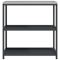 Produktbild för Köksförvaring HATTEM Antracit 90 x 50 x 92 cm Stål
