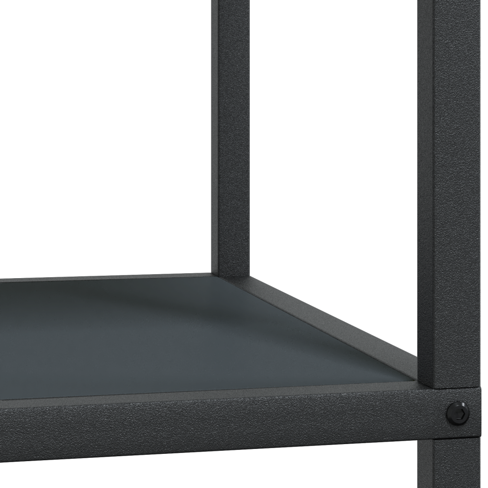 Produktbild för Köksförvaring HATTEM Antracit 90 x 50 x 92 cm Stål