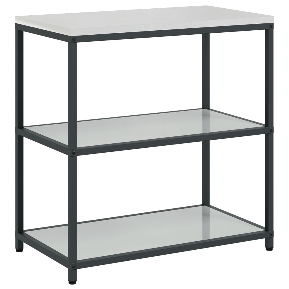 Produktbild för Köksförvaring HATTEM Silver 90 x 50 x 92 cm Stål