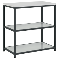 Produktbild för Köksförvaring HATTEM Silver 90 x 50 x 92 cm Stål