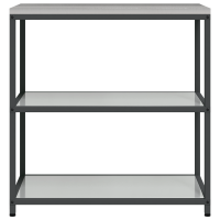 Produktbild för Köksförvaring HATTEM Silver 90 x 50 x 92 cm Stål