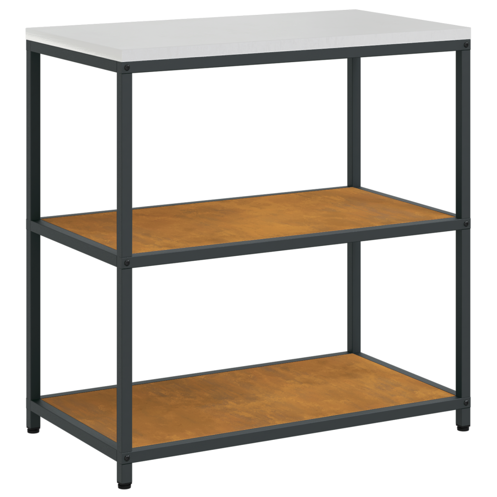 Produktbild för Köksförvaring HATTEM Rostig 90 x 50 x 92 cm Stål
