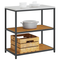 Produktbild för Köksförvaring HATTEM Rostig 90 x 50 x 92 cm Stål