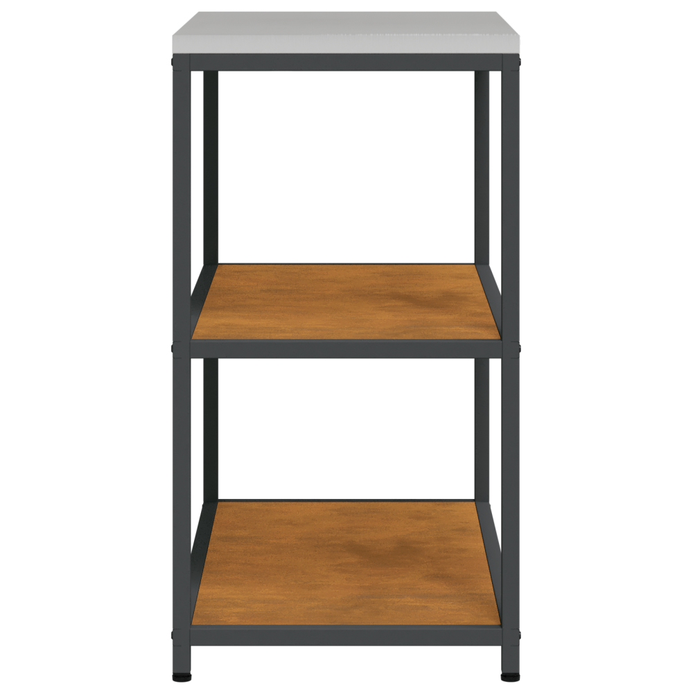 Produktbild för Köksförvaring HATTEM Rostig 90 x 50 x 92 cm Stål
