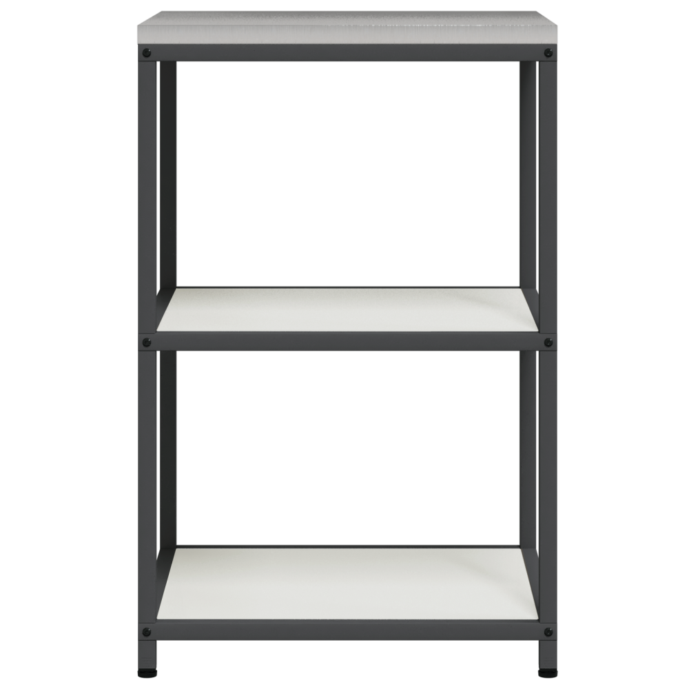 Produktbild för Köksförvaring HATTEM Vit 60 x 50 x 92 cm Stål