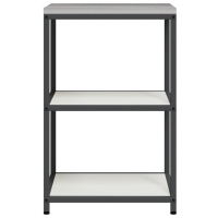 Produktbild för Köksförvaring HATTEM Vit 60 x 50 x 92 cm Stål