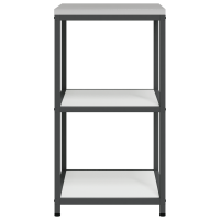 Produktbild för Köksförvaring HATTEM Vit 60 x 50 x 92 cm Stål