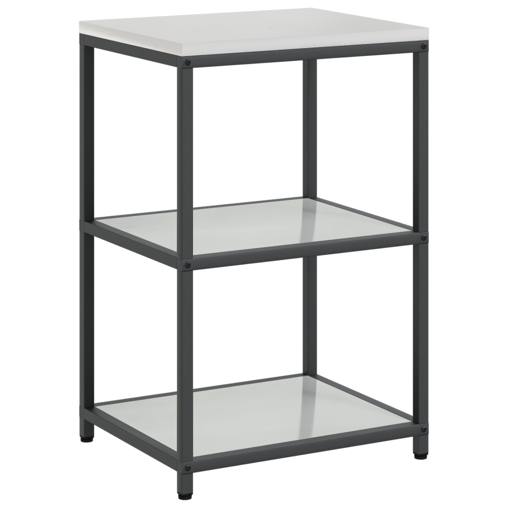 Produktbild för Köksförvaring HATTEM Silver 60 x 50 x 92 cm Stål