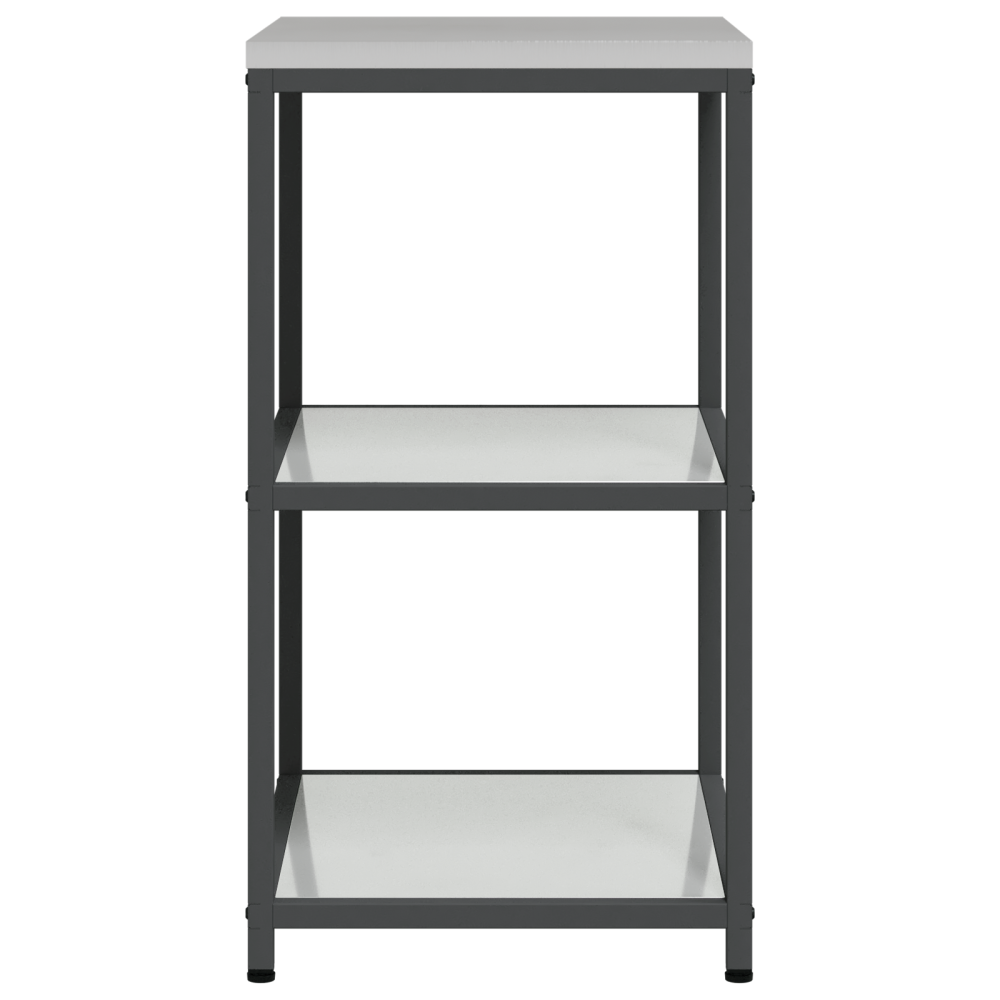 Produktbild för Köksförvaring HATTEM Silver 60 x 50 x 92 cm Stål