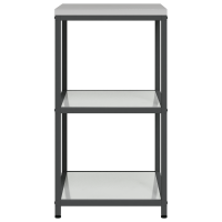 Produktbild för Köksförvaring HATTEM Silver 60 x 50 x 92 cm Stål