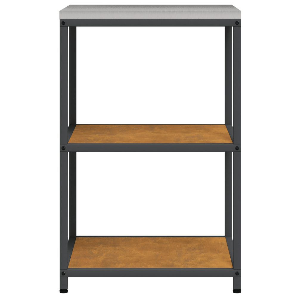 Produktbild för Köksförvaring HATTEM Rostig 60 x 50 x 92 cm Stål