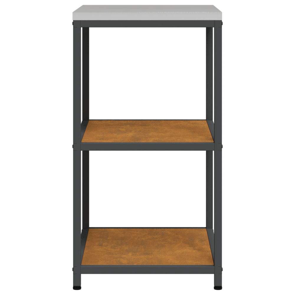 Produktbild för Köksförvaring HATTEM Rostig 60 x 50 x 92 cm Stål