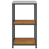 Produktbild för Köksförvaring HATTEM Rostig 60 x 50 x 92 cm Stål