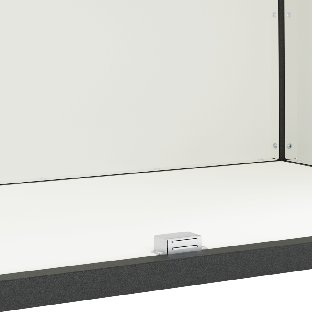 Produktbild för Köksförvaring HATTEM Vit 90 x 50 x 92 cm Stål