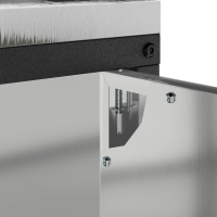 Produktbild för Köksförvaring HATTEM Silver 90 x 50 x 92 cm Stål