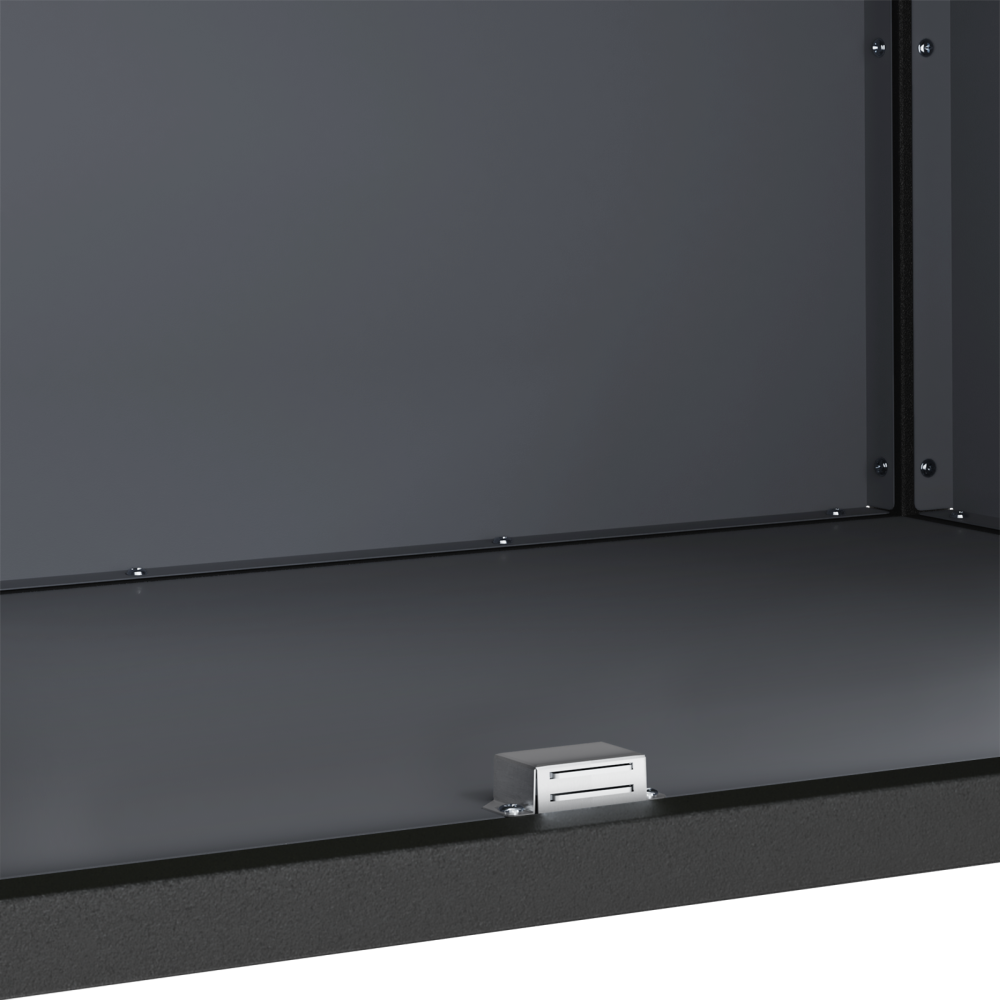 Produktbild för Köksförvaring HATTEM Antracit 60 x 50 x 92 cm Stål