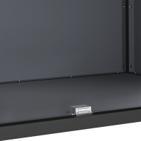 Produktbild för Köksförvaring HATTEM Antracit 60 x 50 x 92 cm Stål