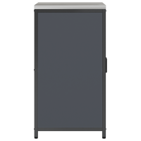 Produktbild för Köksförvaring HATTEM Antracit 60 x 50 x 92 cm Stål
