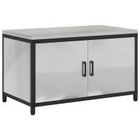 Produktbild för Köksförvaring HATTEM Silver 90 x 50 x 53 cm Stål