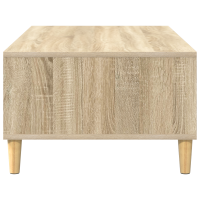 Produktbild för Kaffeebord Sonoma-ek 102 x 55 x 35 cm Konstruerat trä