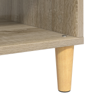 Produktbild för Kaffeebord Sonoma-ek 102 x 55 x 35 cm Konstruerat trä