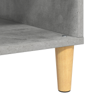 Produktbild för Kaffeebord Betonggrå 102 x 55 x 35 cm Konstruerat trä